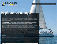 Tablet Screenshot of charterspain.com